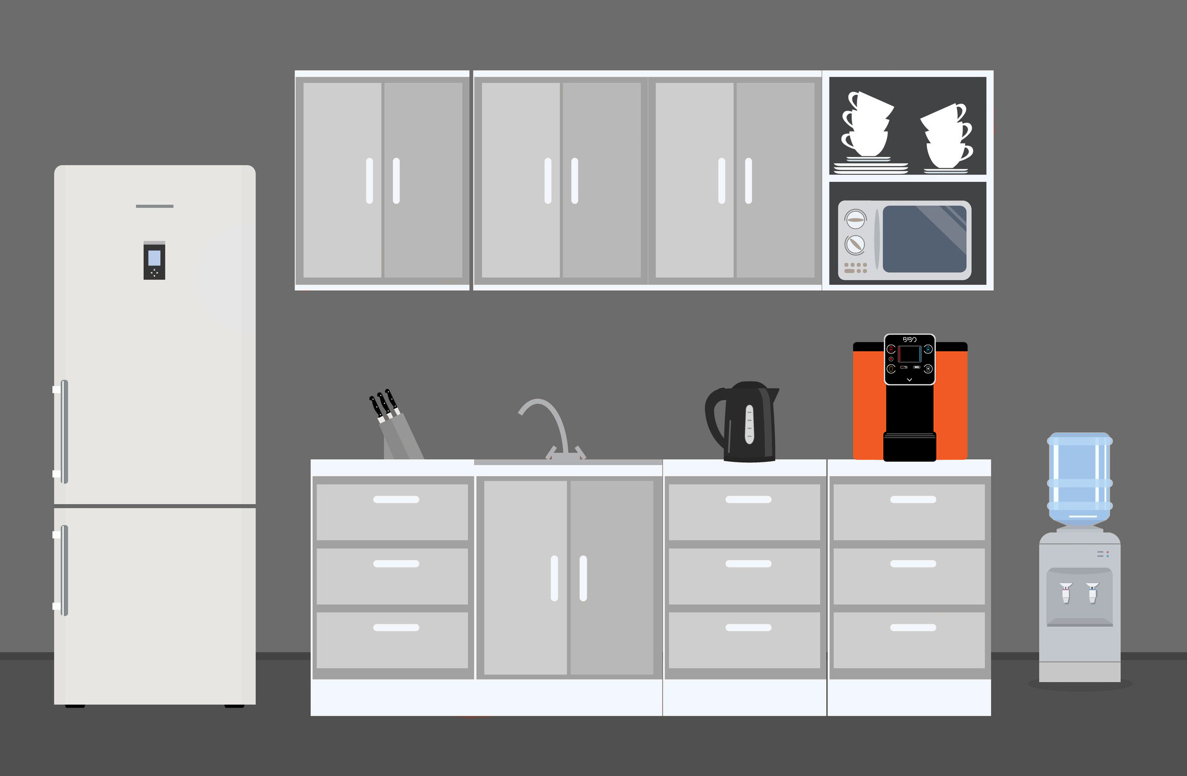 Water Dispensers vs Office Kettles BIBO